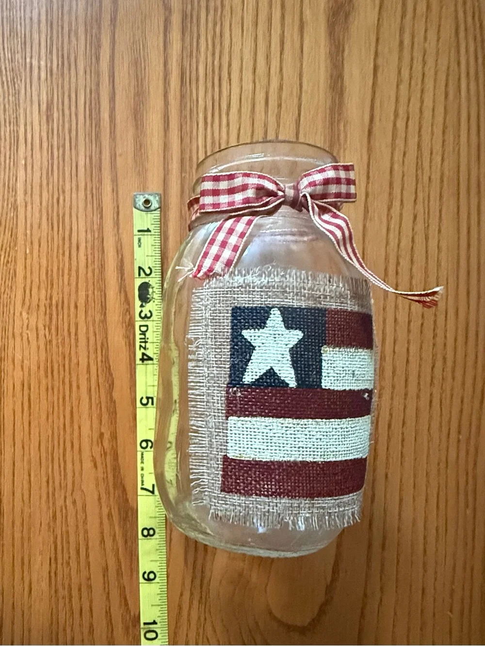 Have A Floral 4th! Patriotic Red, White & Blue Floral Basket and Mason Jar Décor